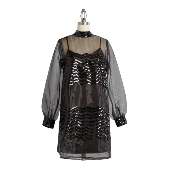 NEW NWT Fanciful Fette Shift Dress - Picture 1 of 4